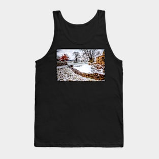 Yorkshire Dales Winter Snow Cover Tank Top